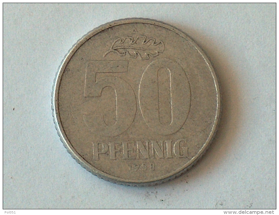Allemagne 50 REICHS Pfennig 1958 - 50 Pfennig