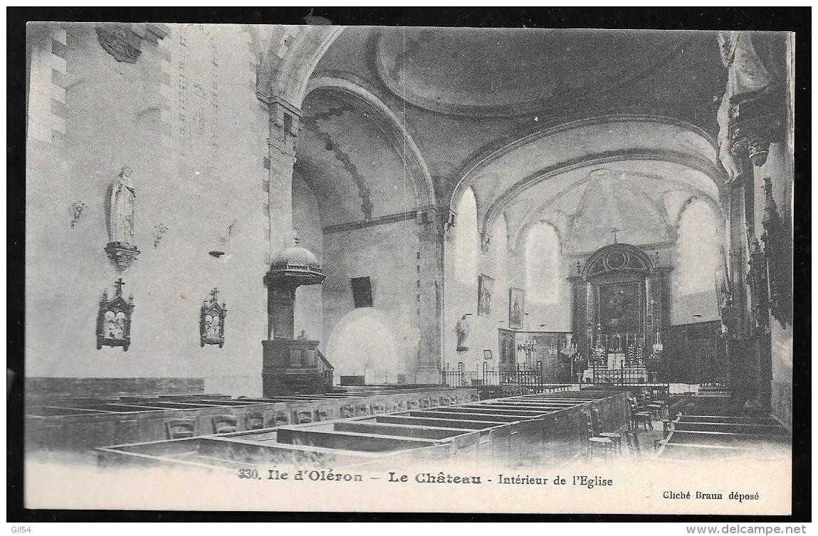 330  -  Ile D'oléron - Le Chateau - Intérieur De L'église  - Oda68 - Ile D'Oléron