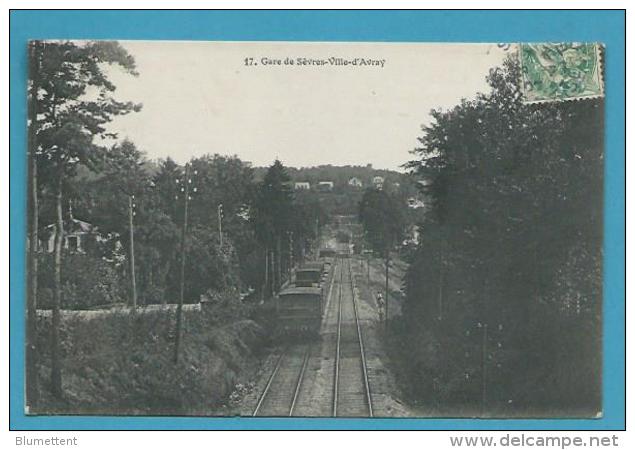 CPA 17 - Chemin De Fer Train La Gare SEVRES VILLE D´AVRAY 92 - Ville D'Avray