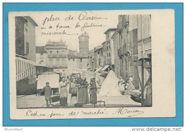 CPA - Métier Marchands Ambulants Un Coin Du Marché COURSAN 11 - Other & Unclassified