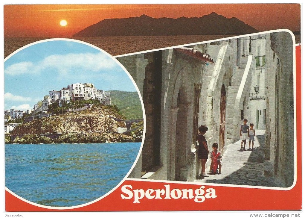 O3180 Sperlonga (LAtina) - Panorama Vedute Multipla / Non Viaggiata - Altri & Non Classificati