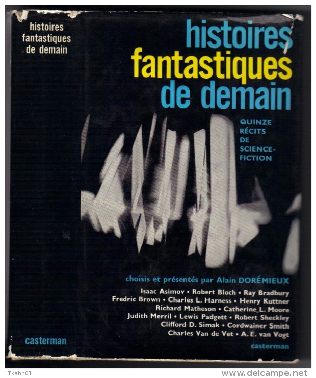 CASTERMAN  ANTHOLOGIE  " HISTOIRES FANTASTIQUES DE DEMAIN  "  380  PAGES  DE 1969 - Casterman