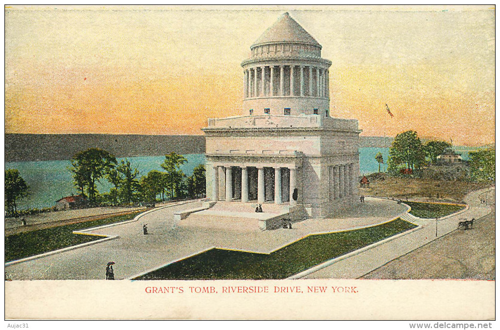 Etats-Unis - New York - Grant's Tomb Riverside Drive - état - Autres Monuments, édifices