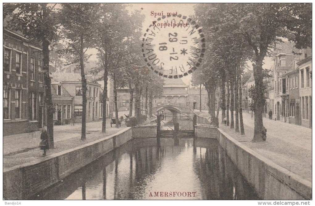 Amersfort - Spui Met  Koppelpoort- Scan Recto- Verso - Amersfoort