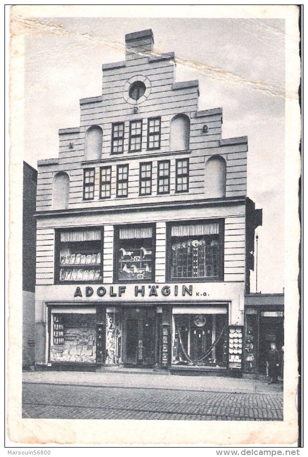 CPSM Rare   KAUFHAUS ( Magasin De ) ADOLF HÄGIN - FLENSBURG - Magasin De Décoration De Maison - Flensburg