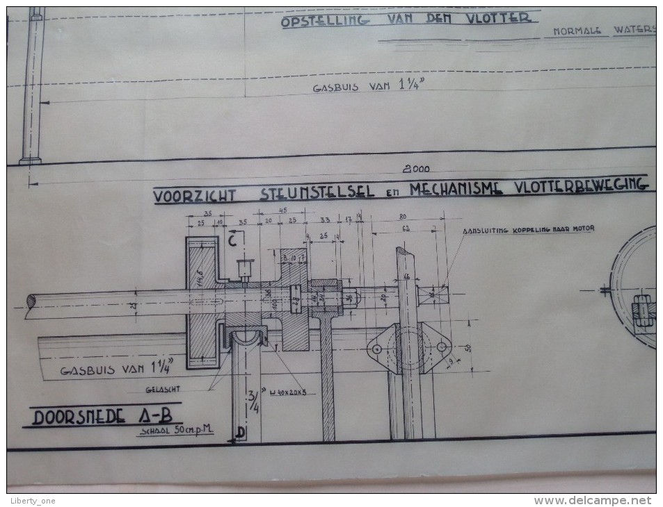 OPWEKKING Van OPPERVLAKTEGOLVEN Waterbouwkundig Labo V/ Bruggen En Wegen ( ANTWERPEN / Debruyn 1939 ) ! - Public Works