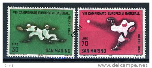 1964 - SAINT-MARIN - SAN MARINO - Sass. 682/83 - MNH - New Mint - Nuevos
