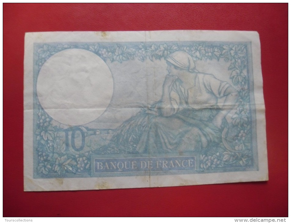 Billet De 10 Francs MINERVE TTB  Du 05 12 1940 - N° 265 Alph. B.80894 @ N° Fayette : 7.23 - 10 F 1916-1942 ''Minerve''