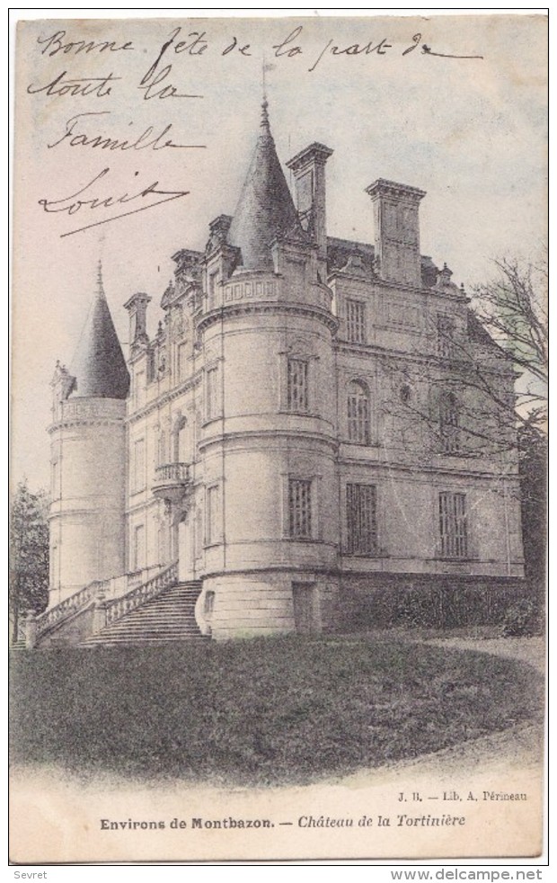 MONTBAZON - . Château De La Tortinière - Montbazon