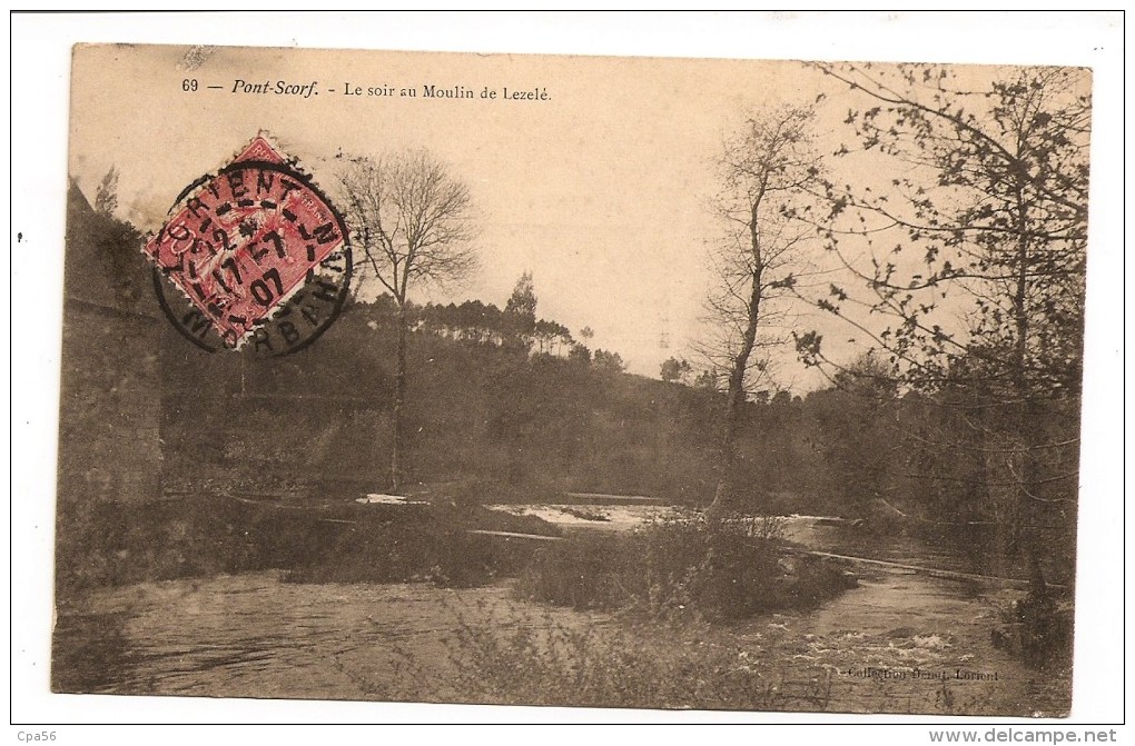 PONT SCORFF - MOULIN De LEZELÉ - Pont Scorff