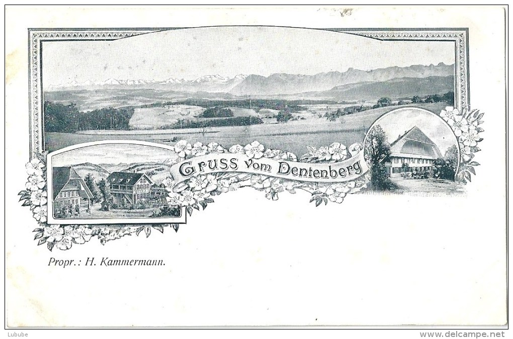 Worb - Gruss Vom Dentenberg               Ca. 1900 - Worb