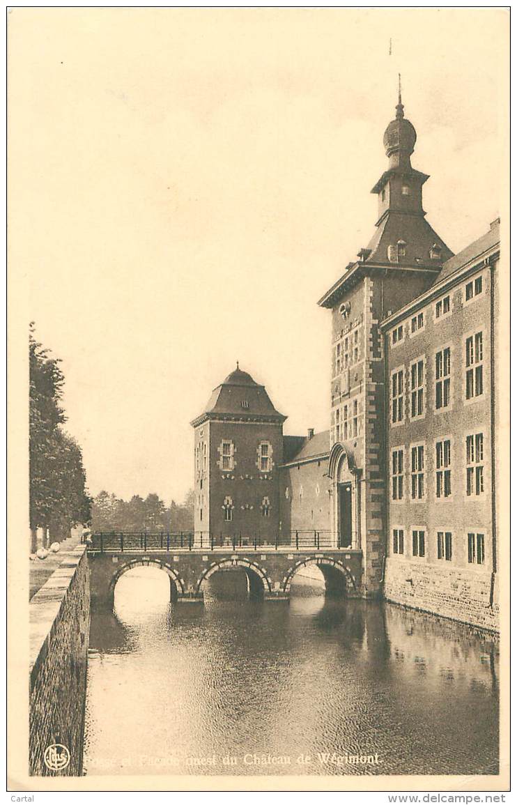 Fossé Et Façade Ouest Du Château De Wégimont - Soumagne