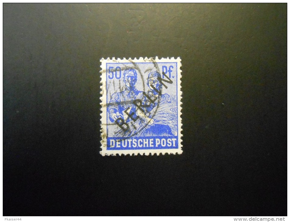 Berlin (West)  Mi13 - 50Pf -  Freimarken 1948 - MI € 30,00 - Oblitérés