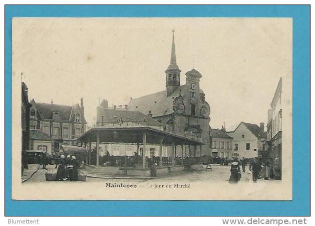 CPA - Métier Marchands Ambulants Le Marché MAINTENON 28 - Maintenon