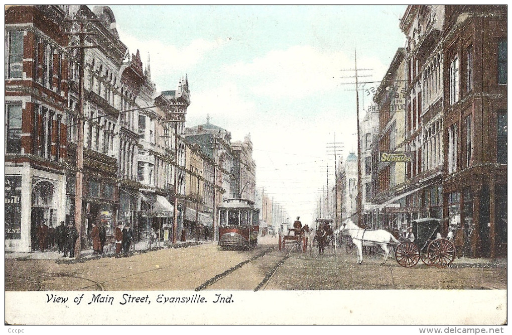 CPA Evansville - View Of Main Street - Evansville