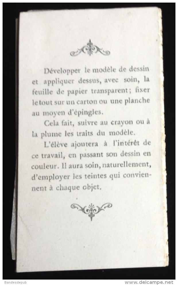 Chocolat Aiguebelle école De Dessin Pour Enfants Petit Carnet Chromo Apprentissage Du Dessin Avec Calque - Aiguebelle