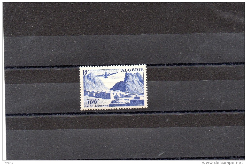 ALGERIE POSTE AERIENNE 1949 N° 13 ** - Posta Aerea