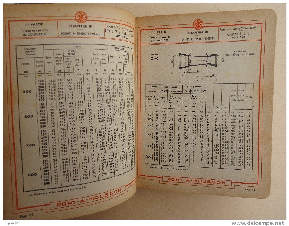 Meurthe et Moselle -  Catalogue / Vente - Fonderies de Pont-A-Mousson -