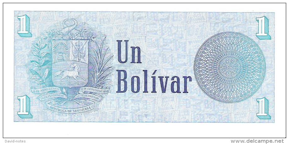 Venezuela  - Pick 68 - 1 Bolivar 1989 - Unc - Venezuela