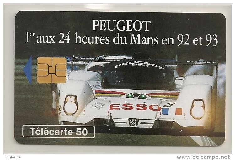Peugeot  905 - 24 Heures Du Mans En 92 Et 93 - 50 U - - 1993