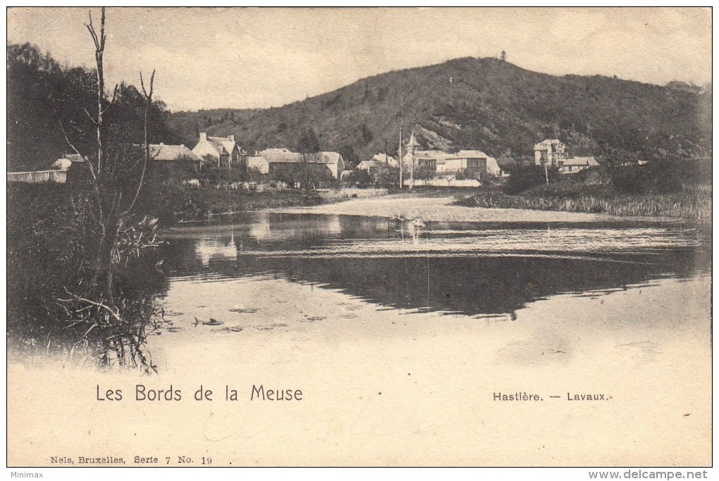 Les Bords De La Meuse -Hastière - Lavaux - Nels Série 7, N° 19 - 1902 - Hastière