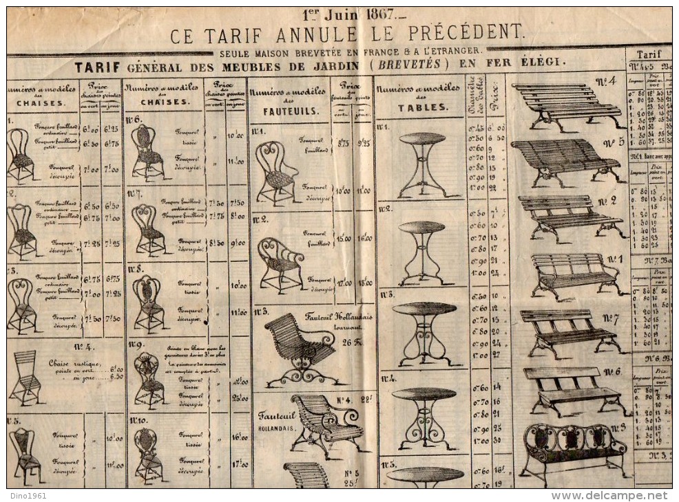 VP4330 - Document Commercial De 4 Pages - Fabrique De Grilles GRASSIN - BALEDANS à PARIS Usine à SAINT SAUVEUR LEZ ARRAS - 1800 – 1899