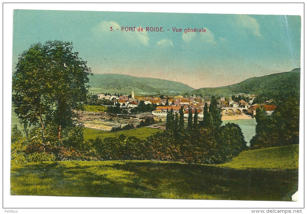 25 - Pont De Roide - Vue Générale - Autres & Non Classés