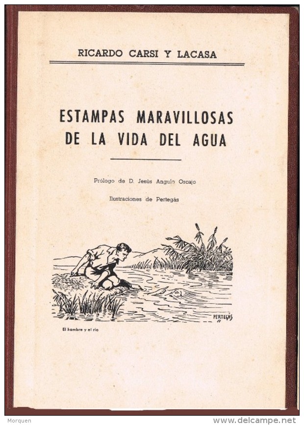 17697. Libro ESTAMPAS MARAVILLOSAS DE LA VIDA DEL AGUA 1963 - Arte, Hobby