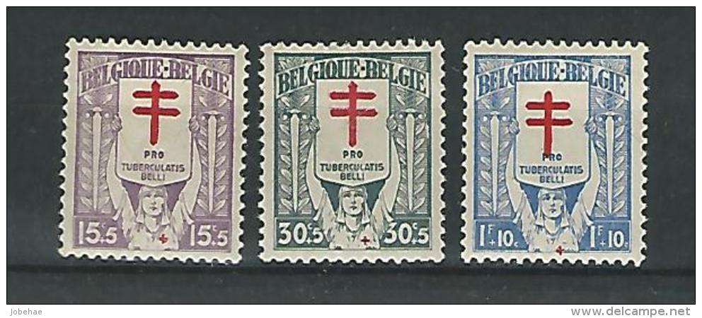 Belgie COB** 234-236 - Ungebraucht