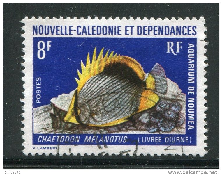 NOUVELLE CALEDONIE- Y&T N°387- Oblitéré (poisson) - Usati