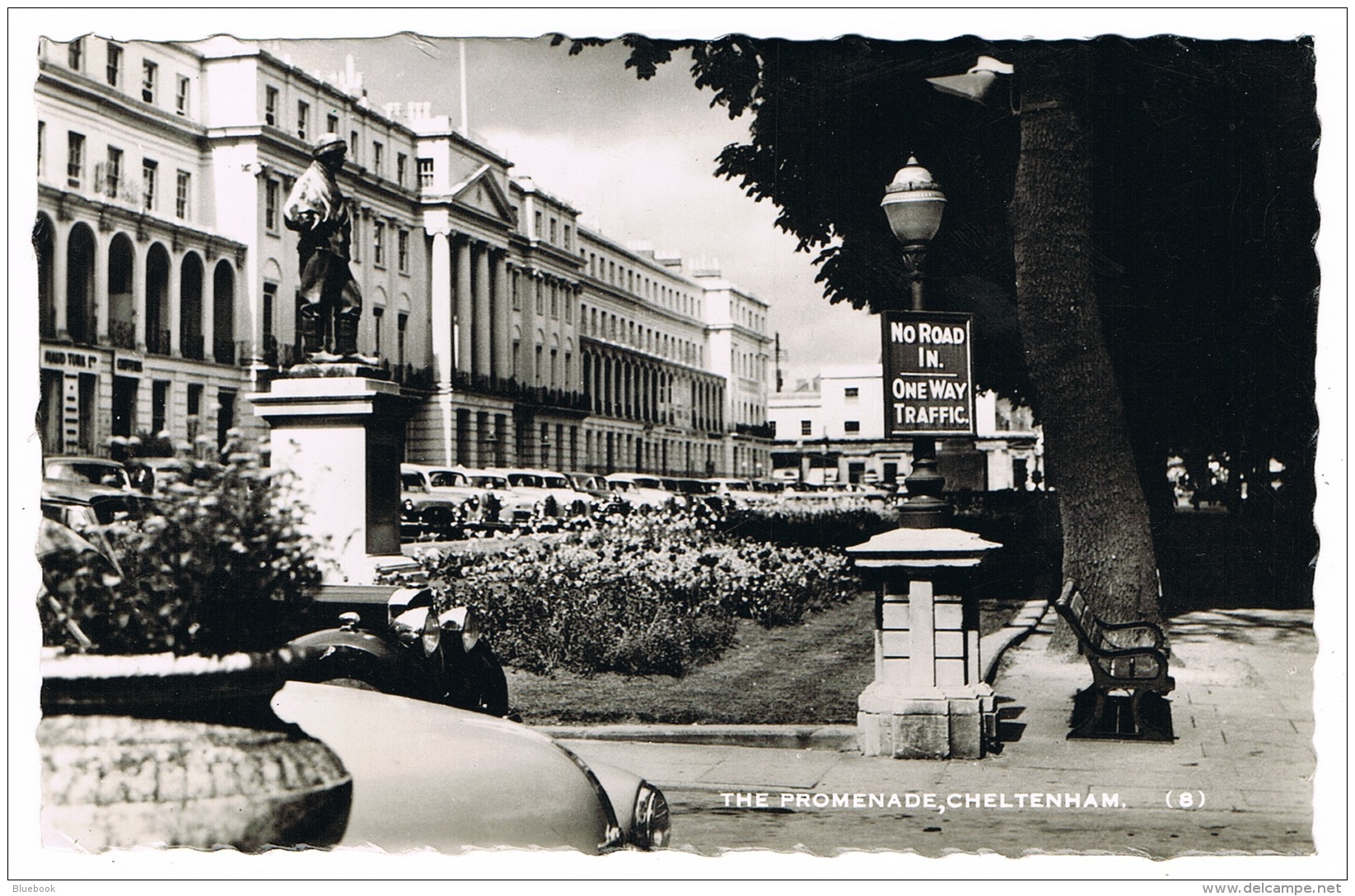 RB 1088 -  Real Photo Postcard - The Promenade - Cheltenham Gloucestershire - Cheltenham