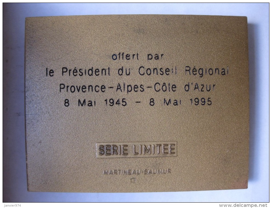 Médaille 1er Régiment Tirailleurs 1945 – 1995 Par MARTINEU -SAUMUR, Serie Limitée - Other & Unclassified