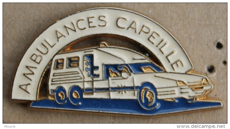 AMBULANCES CAPEILLE - BLANCHE  -    (ROUGE) - Medical