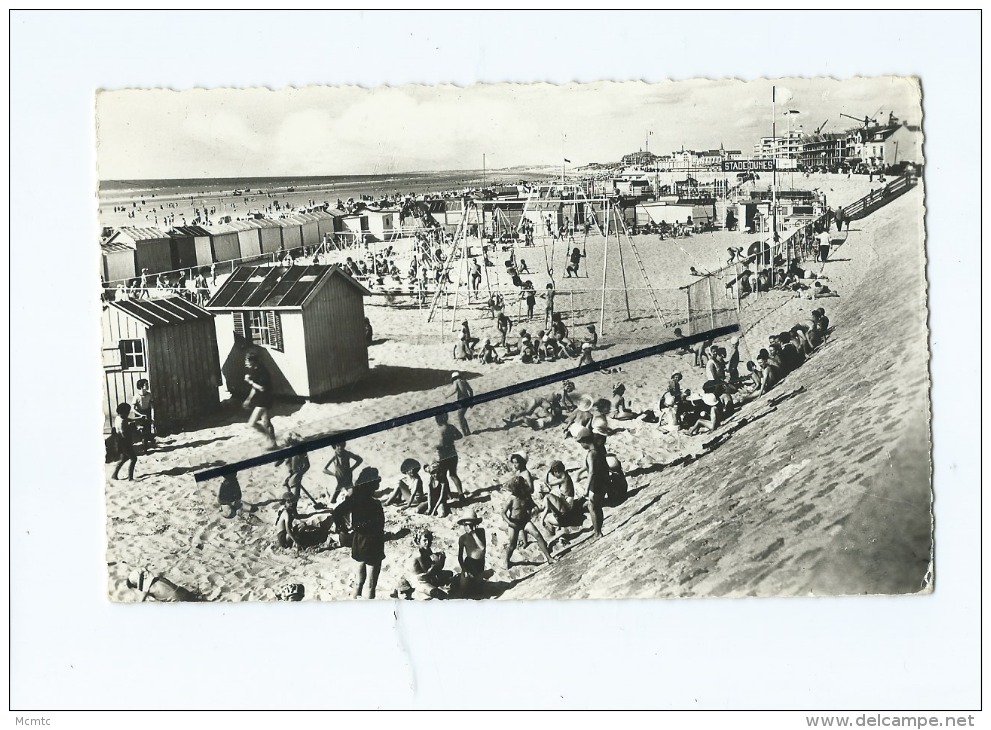 CPSM  -  Berck Plage  -  Jeux Sur La Plage - Berck