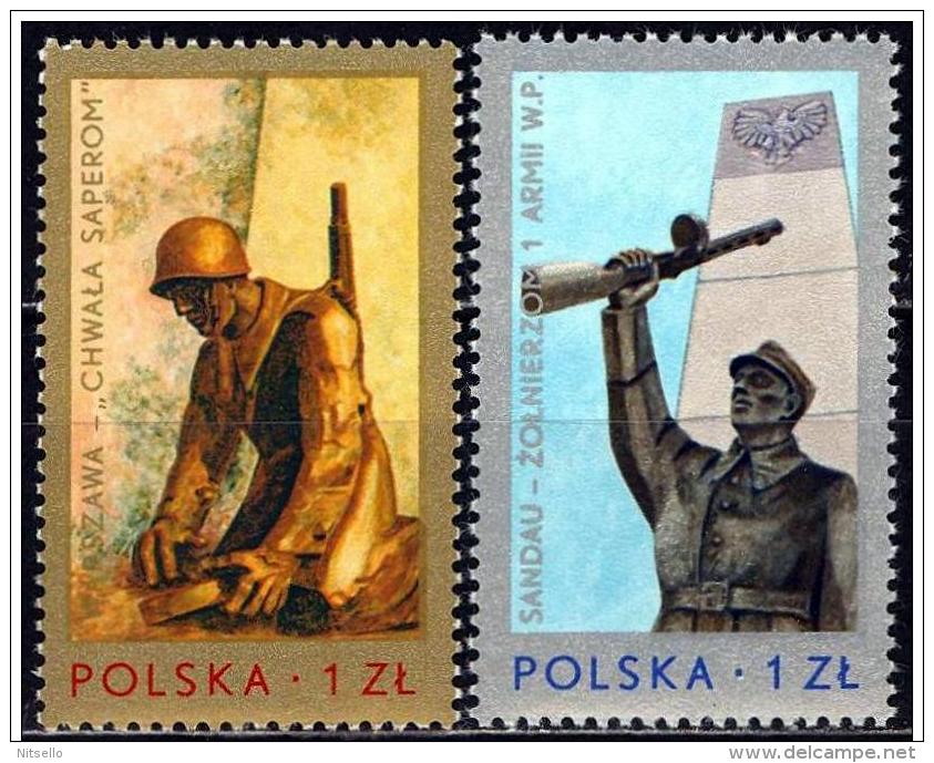 LOTE 1787  ///  POLONIA   Nº:  2442/43  ** MNH - Otros & Sin Clasificación