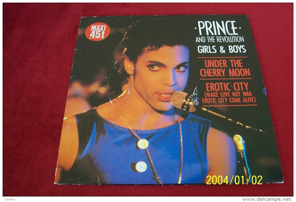 PRINCE  °  AND THE REVOLUTION  GIRLS & BOYS  °°  MAXI - 45 T - Maxi-Single