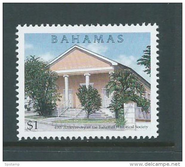 Bahamas 1999 Historical Society $1 Single MNH - Bahamas (1973-...)