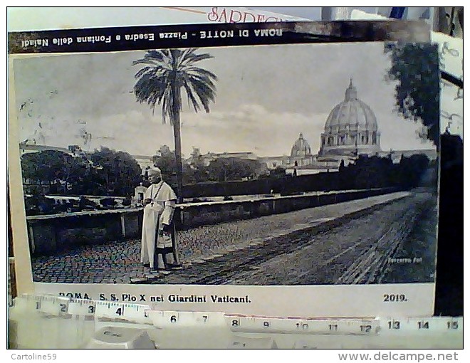 25 CARD   ROMA  VARIE  VEDUTE PAPA  PIAZZA FONTNA VATICANO GUARDIA EUR ECC VB1908 FL1061