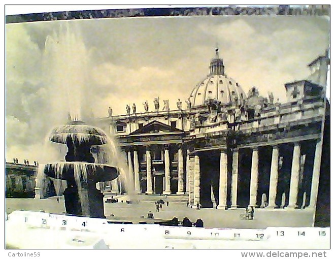 25 CARD   ROMA  VARIE  VEDUTE PAPA  PIAZZA FONTNA VATICANO GUARDIA EUR ECC VB1908 FL1061