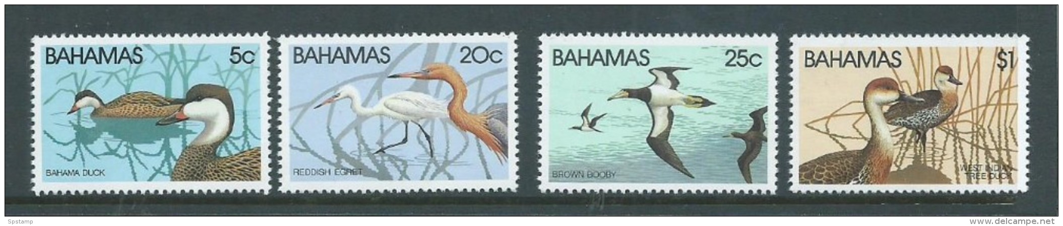 Bahamas 1981 Bird Wildlife I Set Of 4 MNH - Bahamas (1973-...)