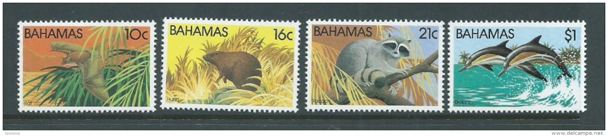 Bahamas 1982 Animals  Wildlife II Set Of 4 MNH - Bahamas (1973-...)