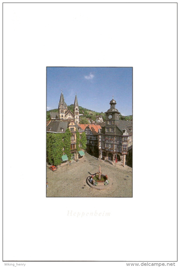 Heppenheim - Marktplatz - Heppenheim