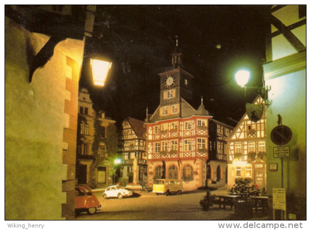 Heppenheim - Marktplatz Mit Rathaus - Heppenheim