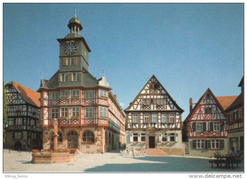 Heppenheim - Marktplatz Und Rathaus - Heppenheim