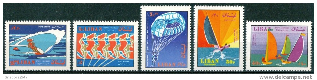 1969 Libano Sports Nautiques Set MNH** - Ski Nautique