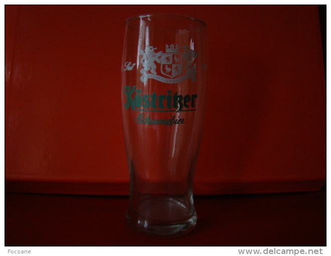 Verre Kostritzer Scharzbier - Glazen