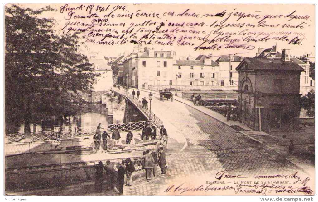 SOISSONS - Le Pont De Saint-Waast - Soissons