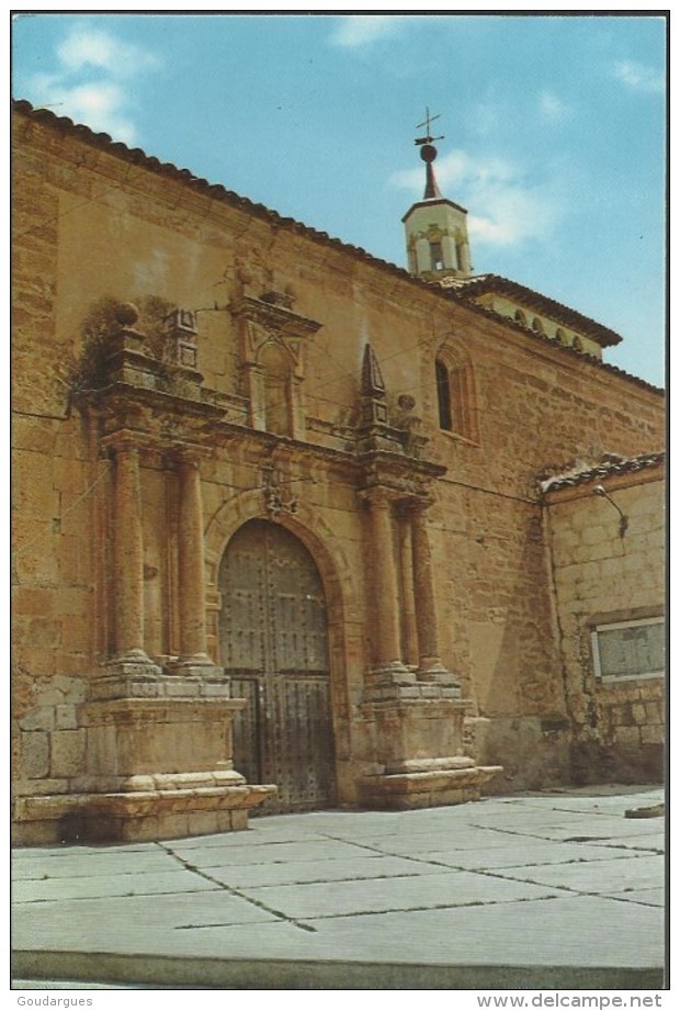 Fachada Y Puerta Principal Iglesia S. Bartolomé Tarazona De La Mancha (Albacete) - Albacete