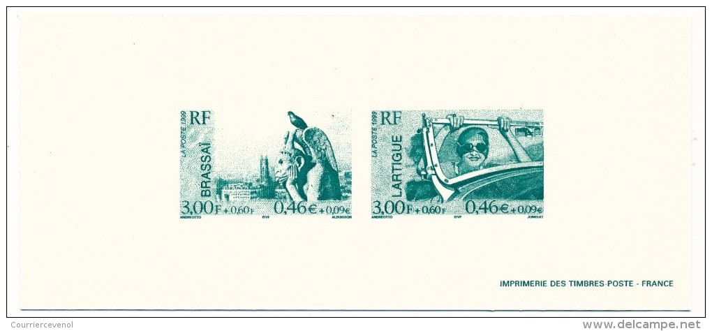FRANCE - 3 Gravures "Grands Photographes" 1999 - Luxury Proofs
