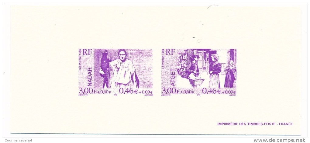 FRANCE - 3 Gravures "Grands Photographes" 1999 - Luxury Proofs